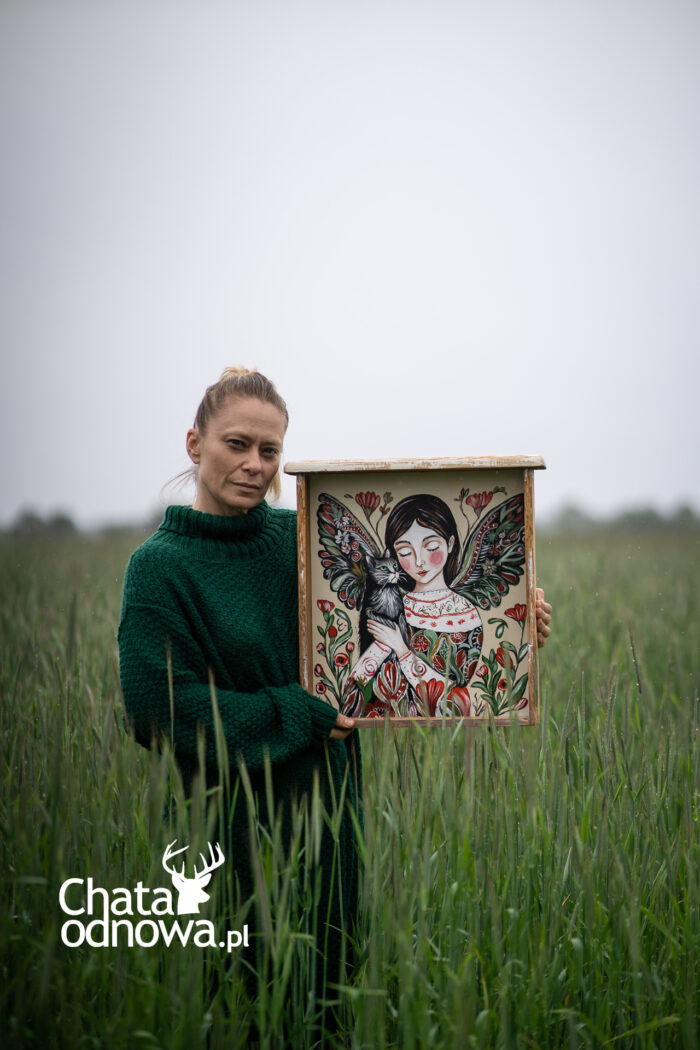 Półka z aniołem